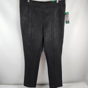 Andrew Marc Pants Womens XL Black Soft Pull on Pants (38x28) NWT